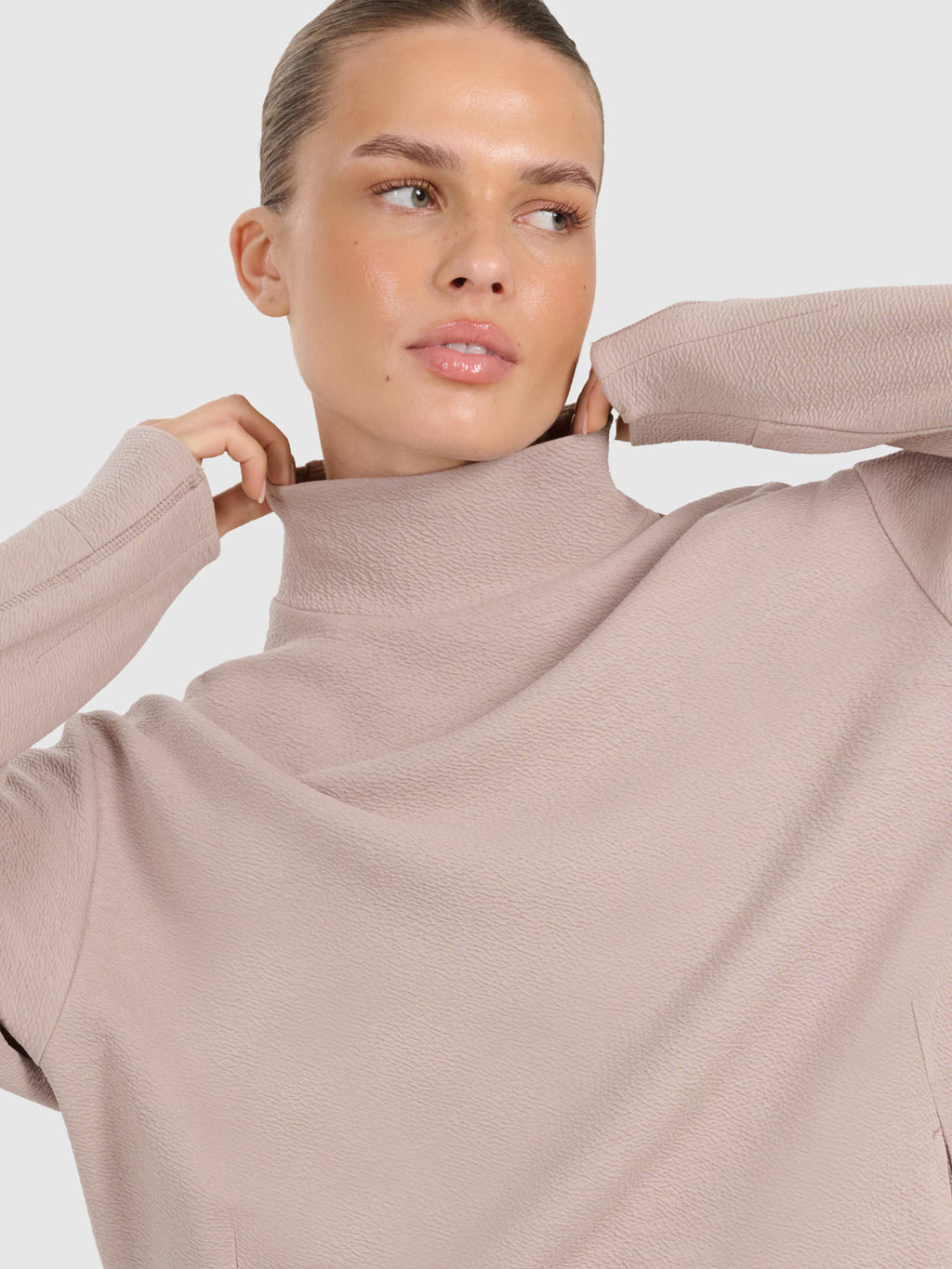 Bluza dresowa do jogi i pilatesu damska