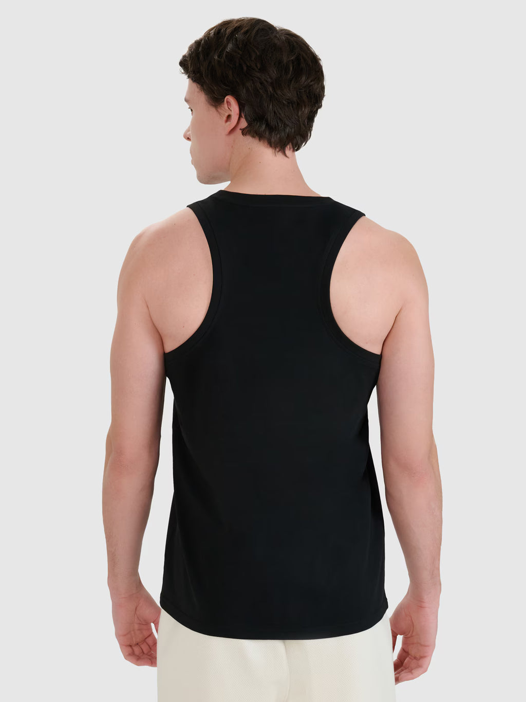 Tank top regular gładki męski