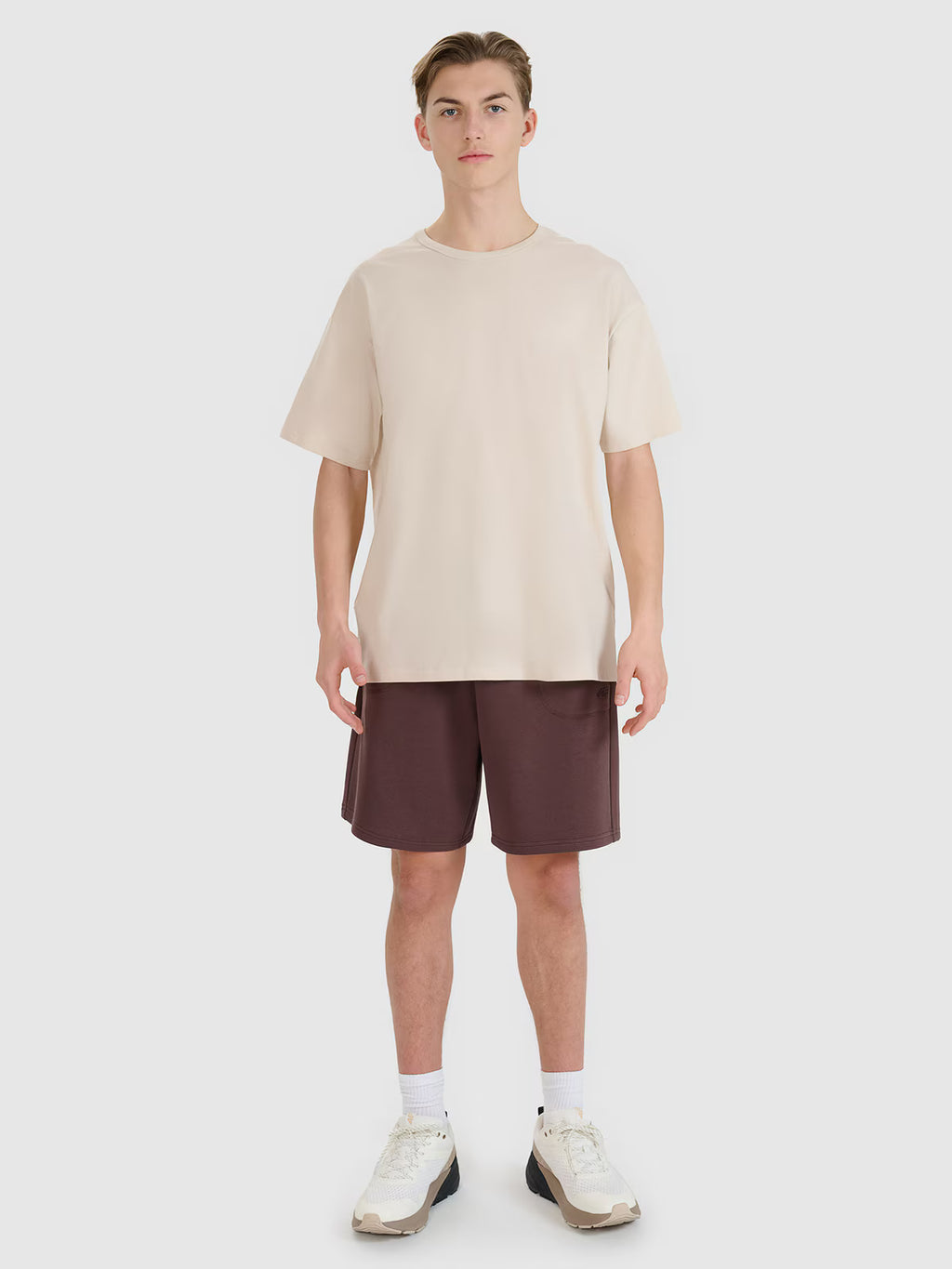T-shirt oversize gładki uniseks