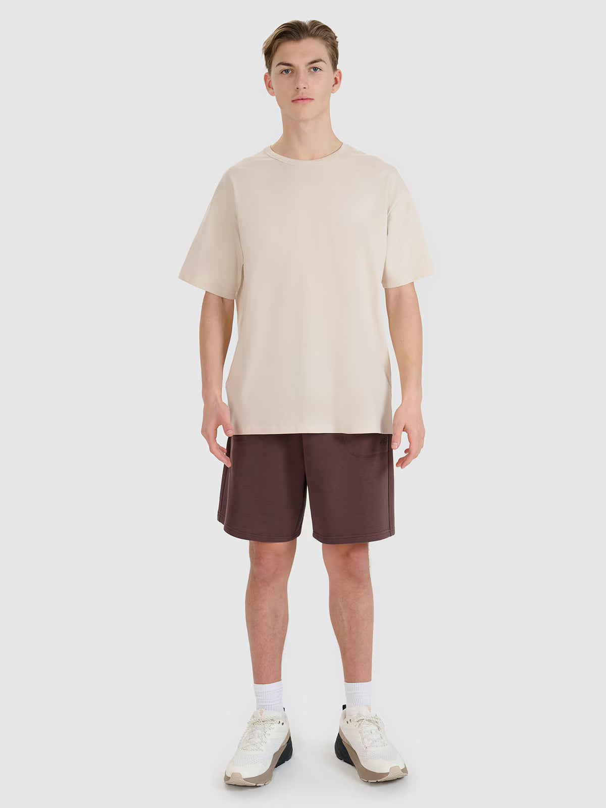 T-shirt oversize gładki uniseks