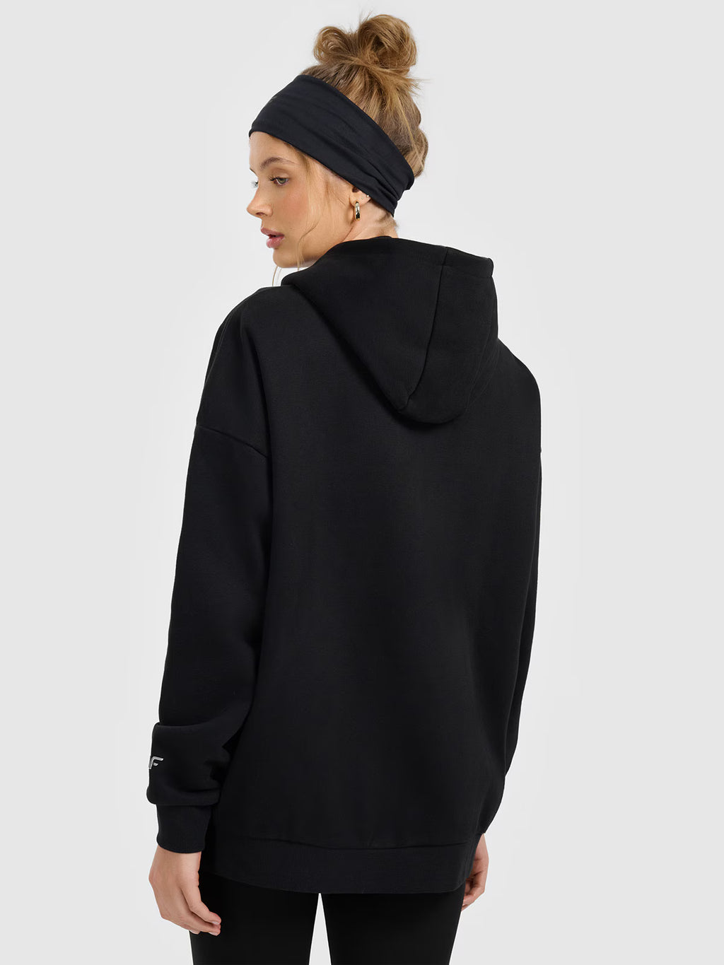 Bluza dresowa rozpinana z kapturem damska