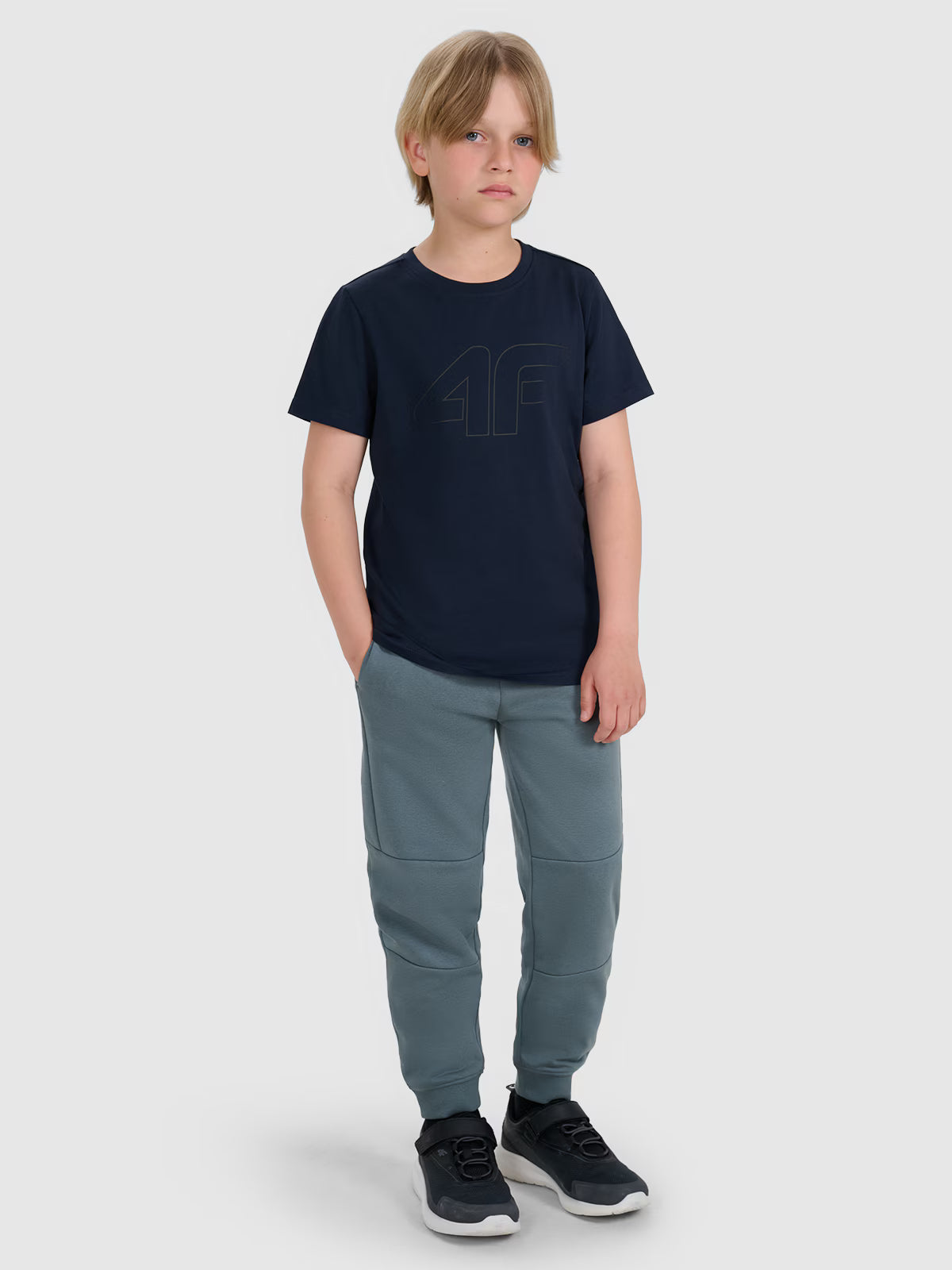 T-shirt regular z nadrukiem chłopięcy
