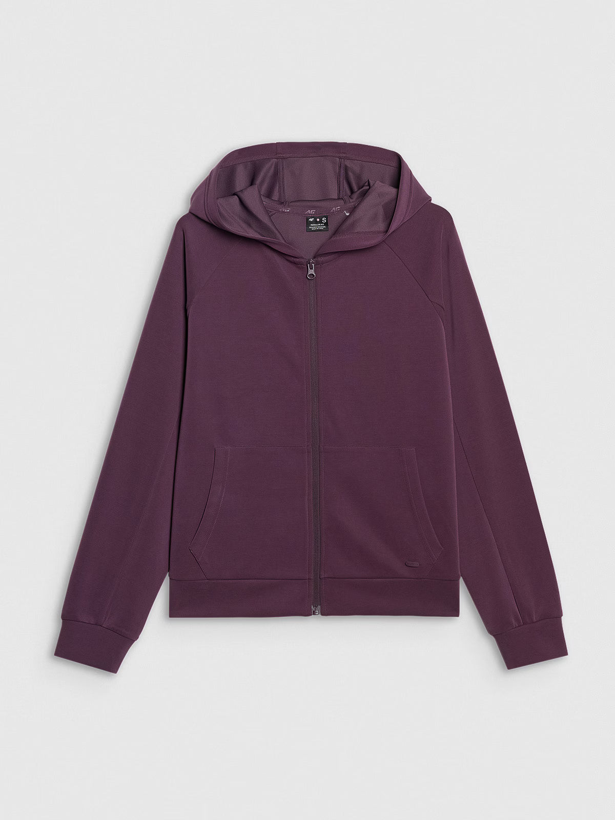 Bluza dresowa rozpinana z modalem damska