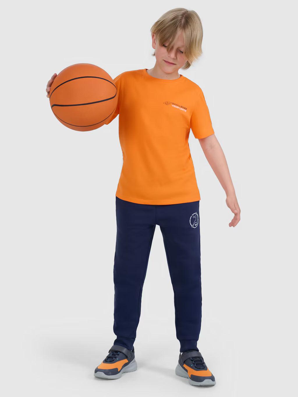 T-shirt regular z nadrukiem chłopięcy