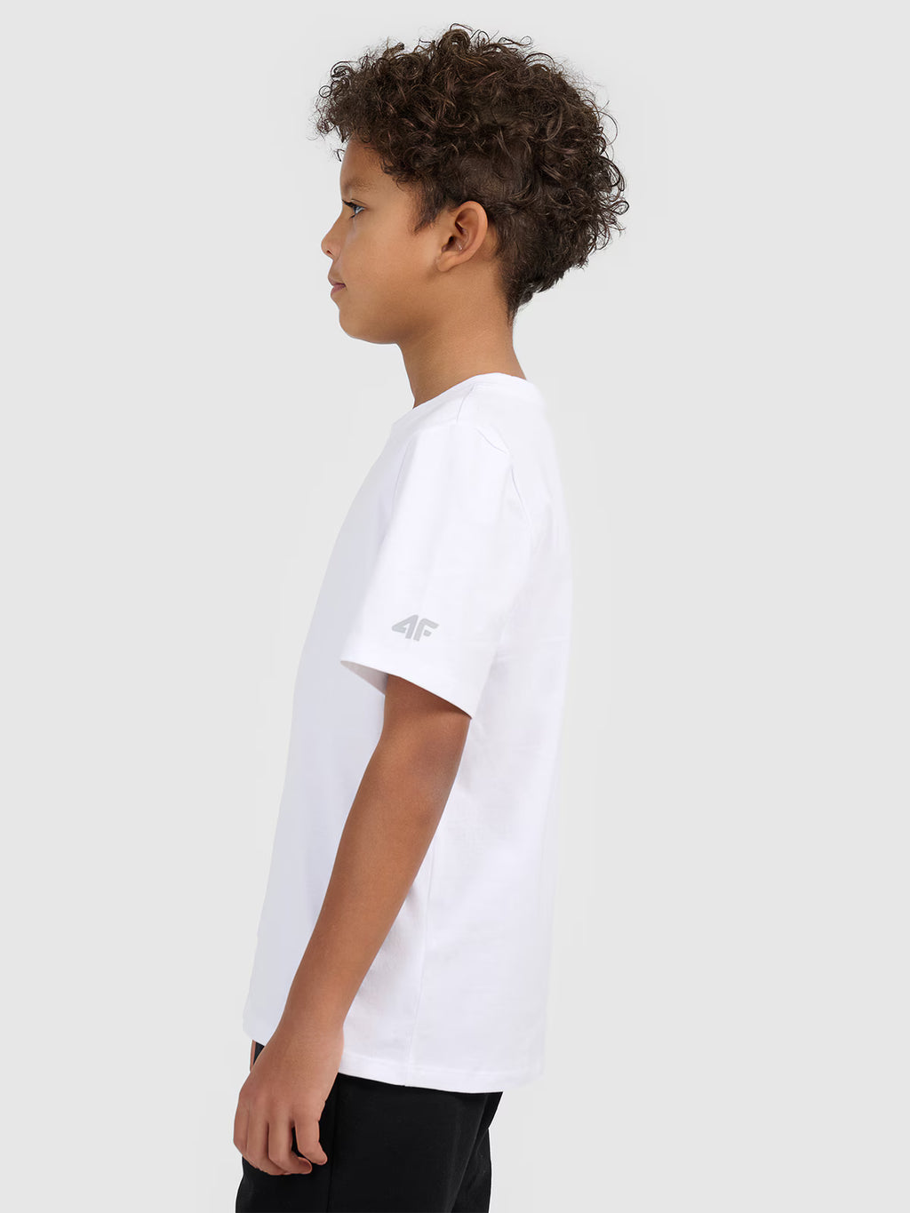 T-shirt oversize gładki chłopięcy