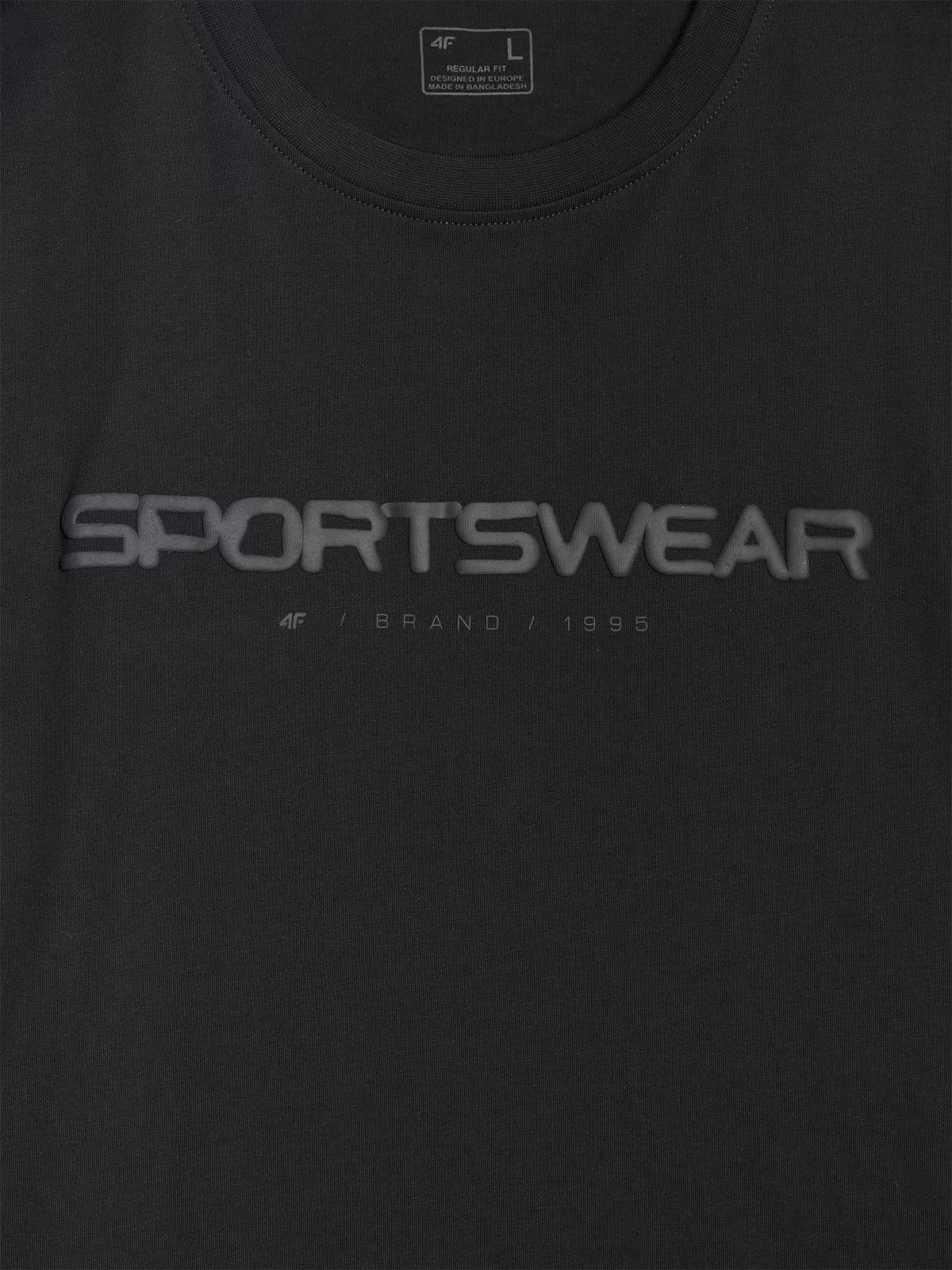 T-shirt regular z nadrukiem męski