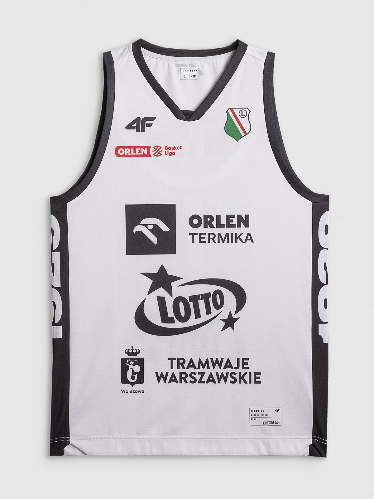 Koszulka meczowa replika domowa z sezonu 2025/26 męska 4F x Legia Warszawa