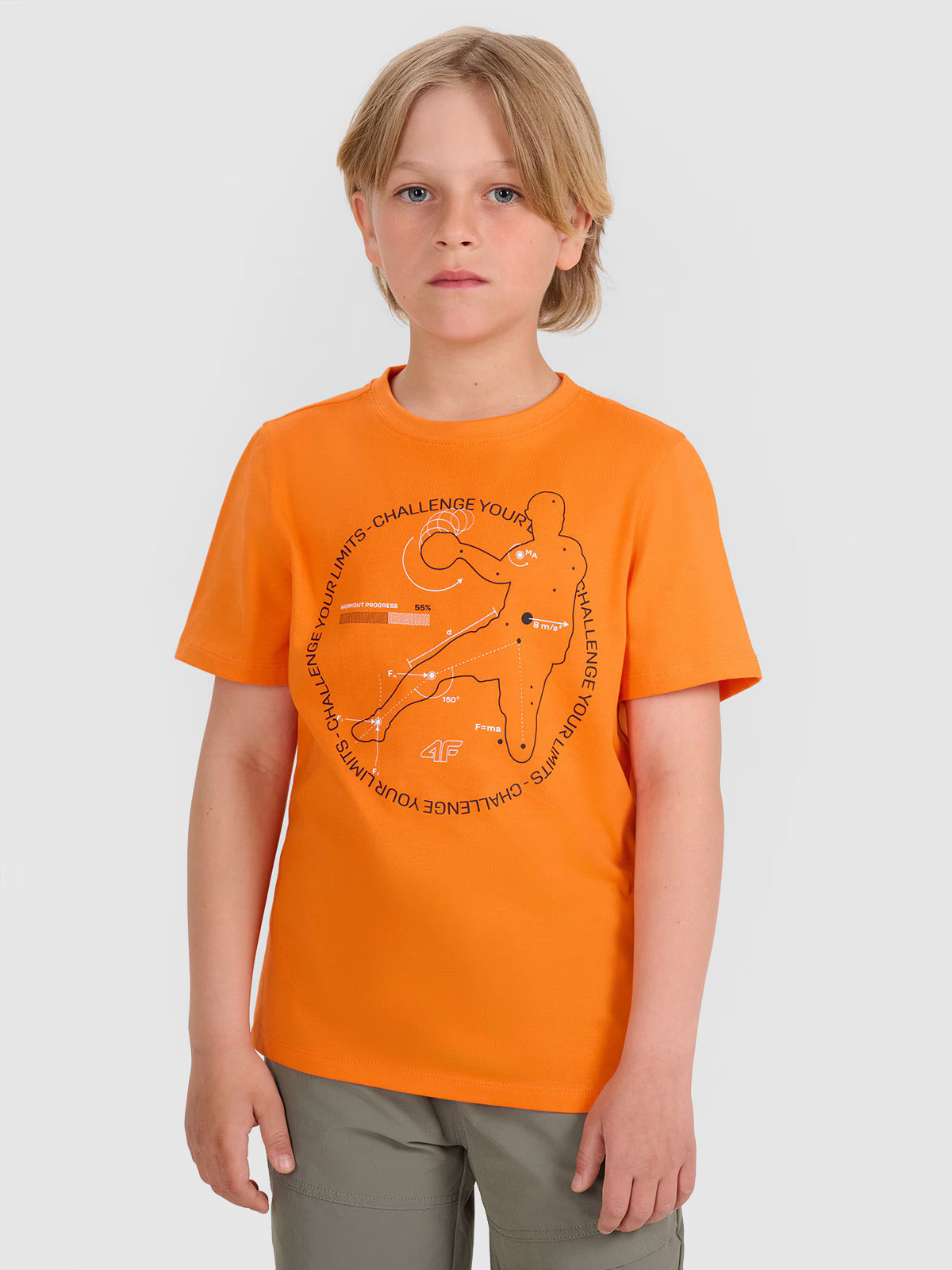 T-shirt regular z nadrukiem chłopięcy