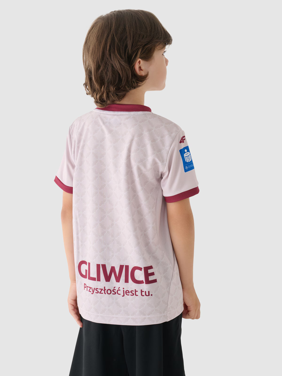 Koszulka klubowa domowa z sezonu 2024/25 chłopięca 4F x Piast Gliwice