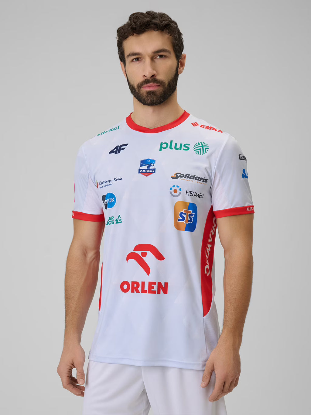 Koszulka meczowa replika domowa z sezonu 2025/26 męska 4F x ZAKSA Kędzierzyn-Koźle