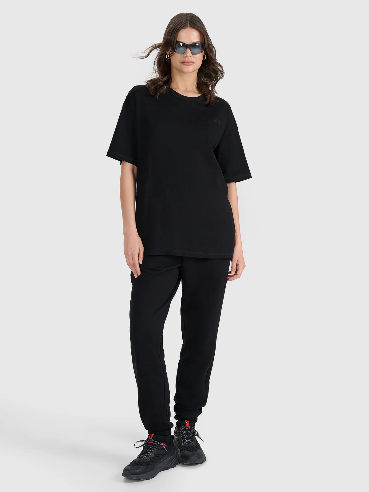 T-shirt oversize gładki uniseks