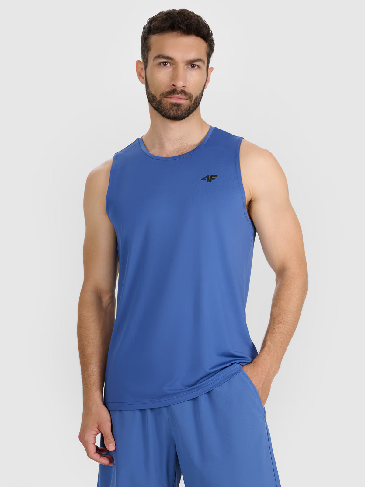 Tank top treningowy szybkoschnący męski
