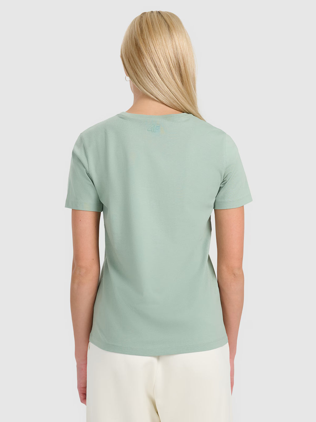 T-shirt regular z nadrukiem damski