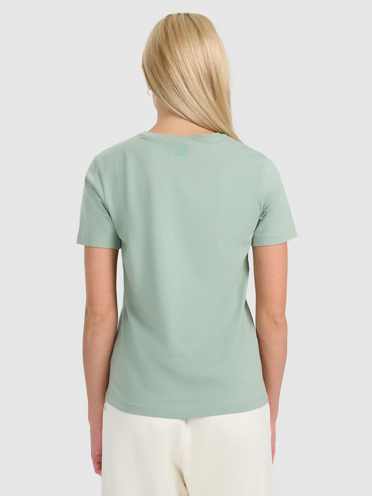 T-shirt regular z nadrukiem damski