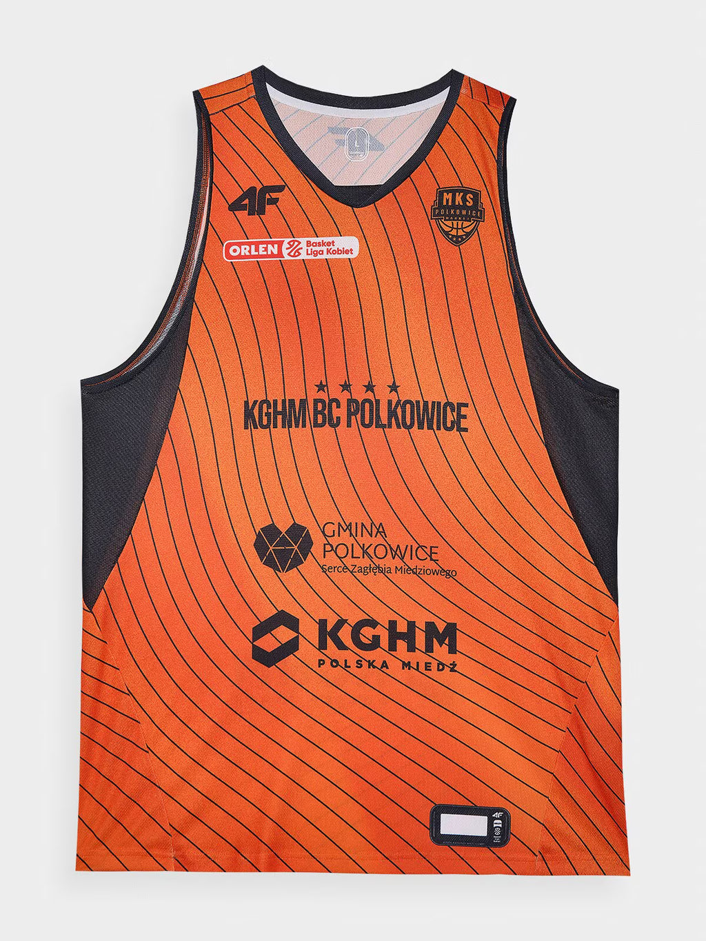 Tank top replika domowy z sezonu 2023/24 damski 4F x MKS Polkowice