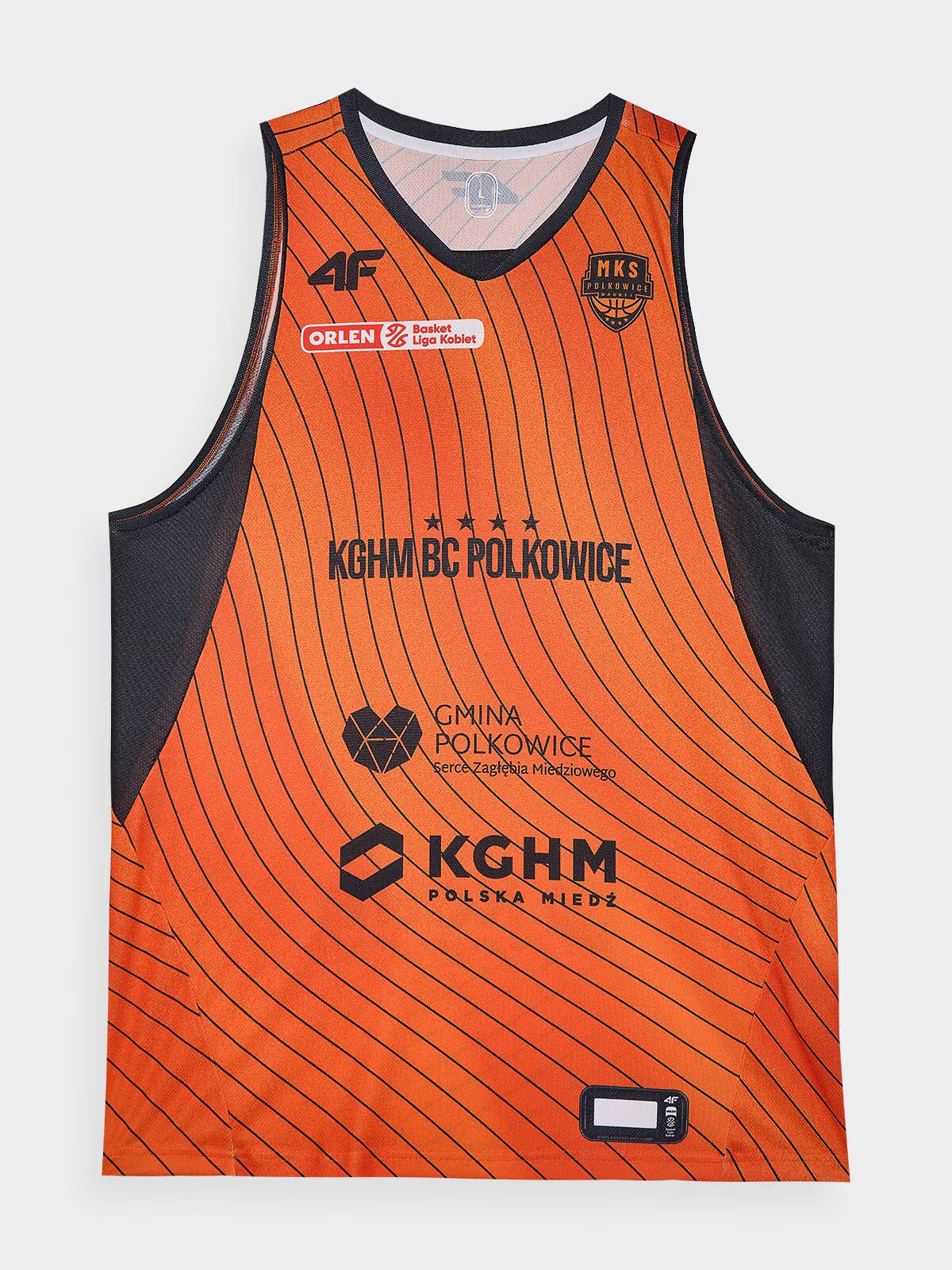 Tank top replika domowy z sezonu 2023/24 damski 4F x MKS Polkowice