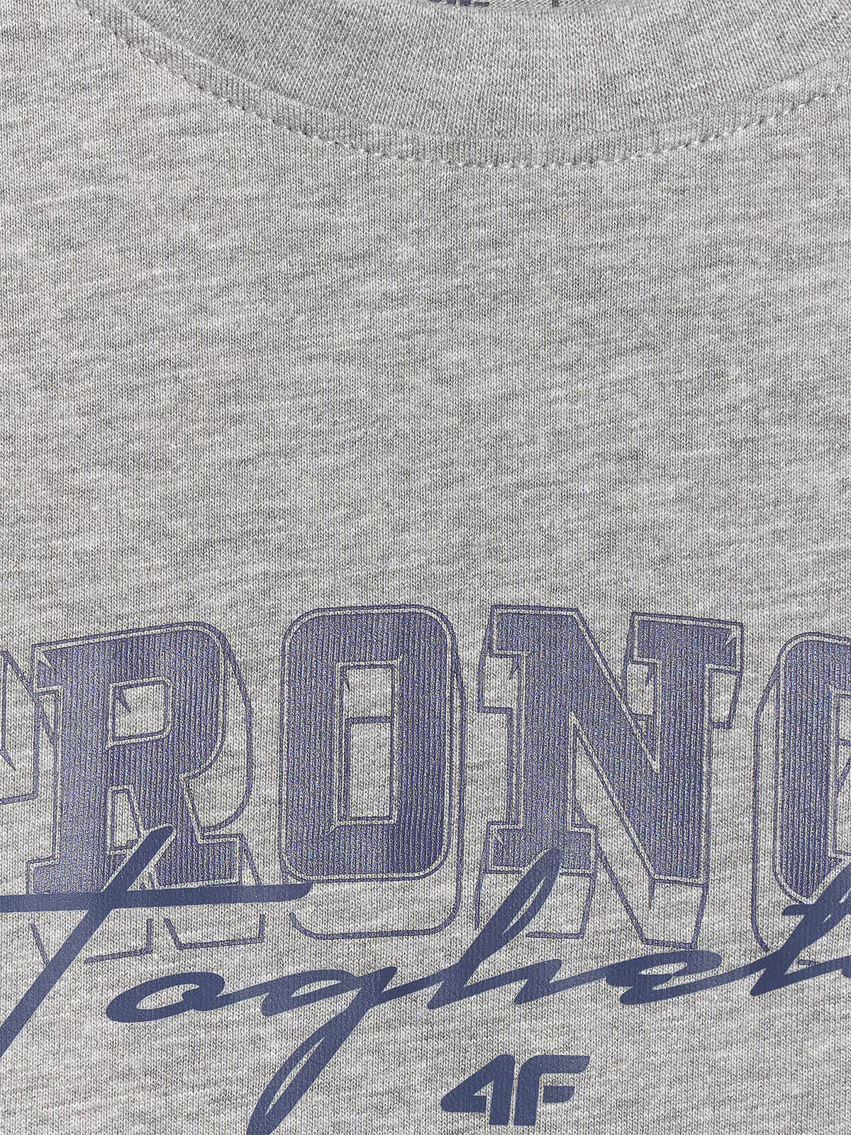 T-shirt loose z nadrukiem chłopięcy