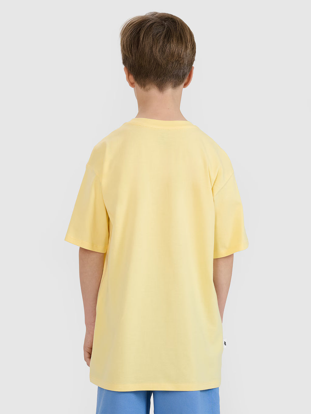 T-shirt oversize z nadrukiem chłopięcy