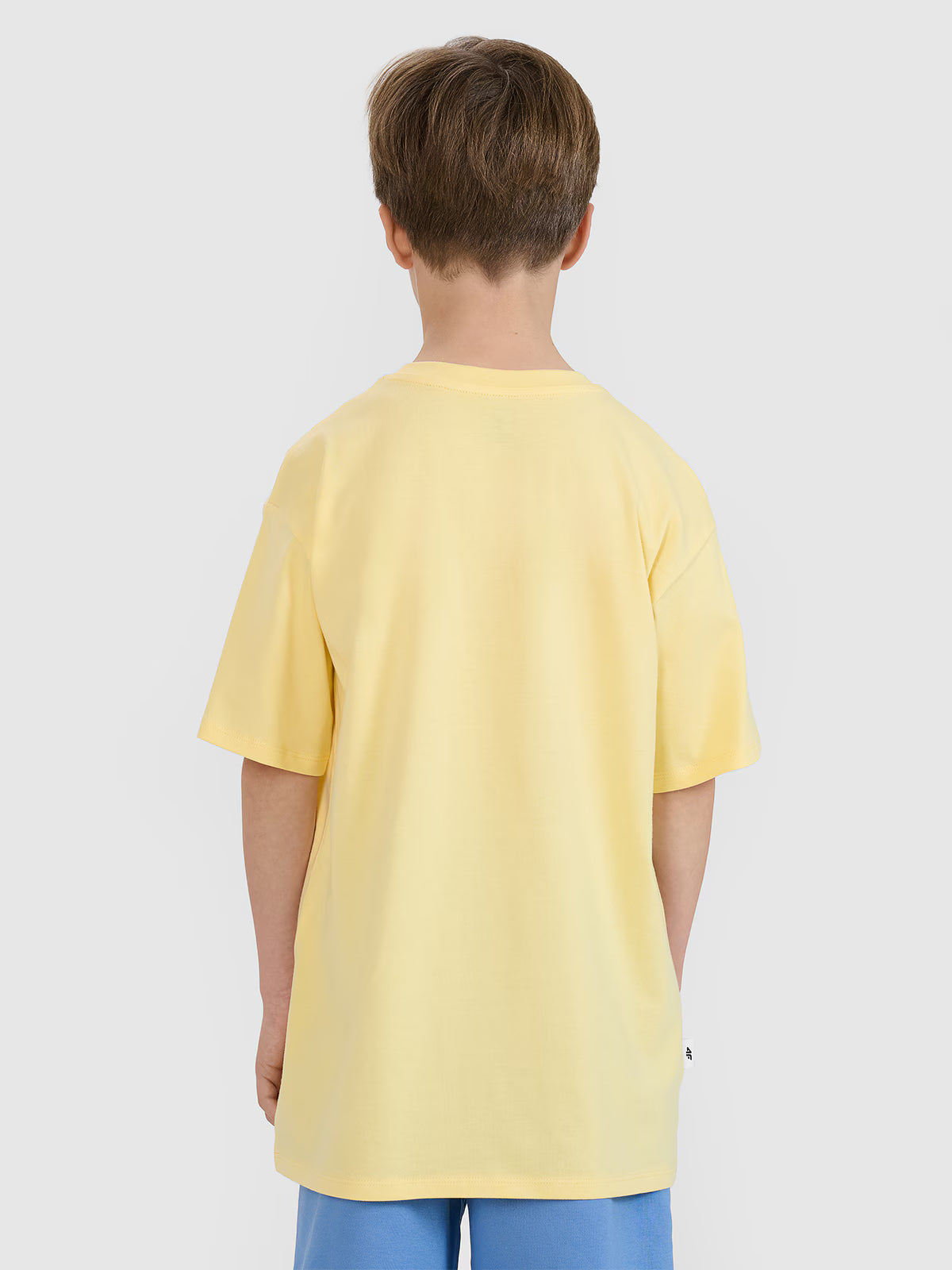 T-shirt oversize z nadrukiem chłopięcy