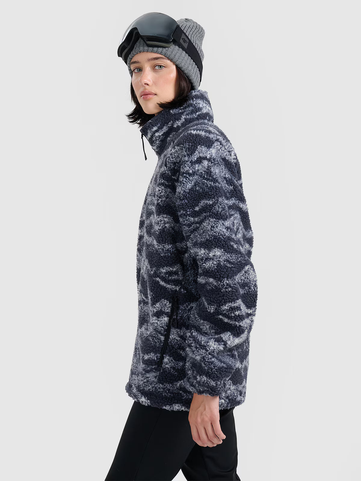 Polar sherpa oversize ze stójką uniseks
