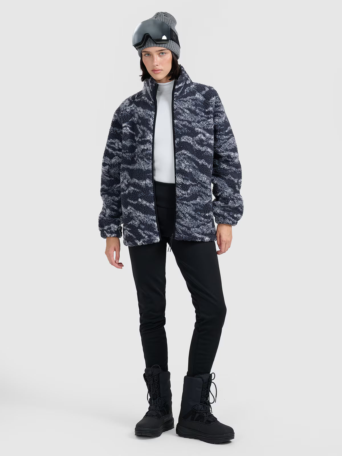 Polar sherpa oversize ze stójką uniseks