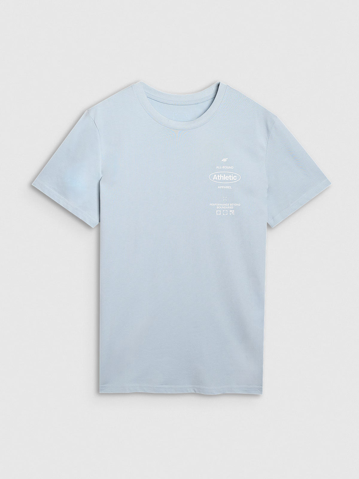 T-shirt regular z nadrukiem męski