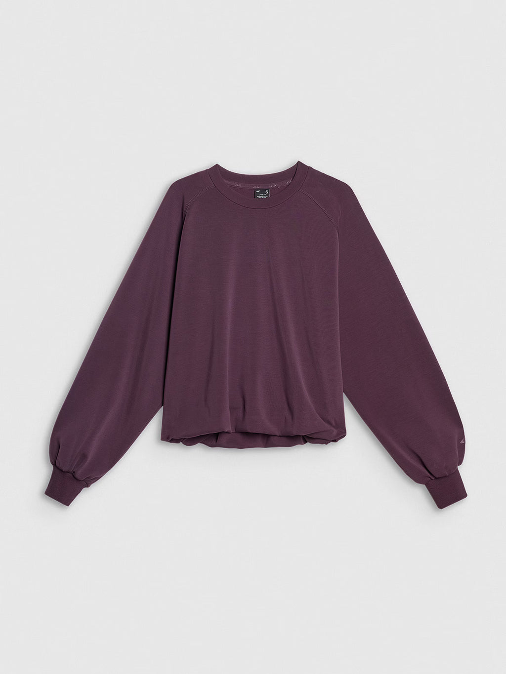 Bluza dresowa nierozpinana z modalem damska