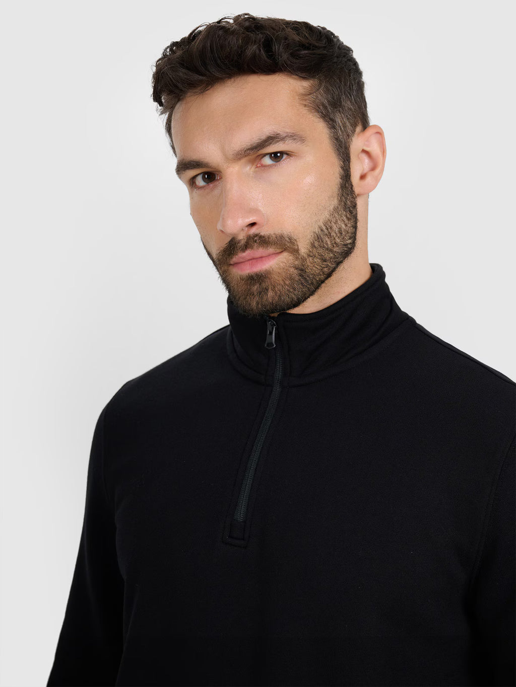 Bluza dresowa nierozpinana bez kaptura męska