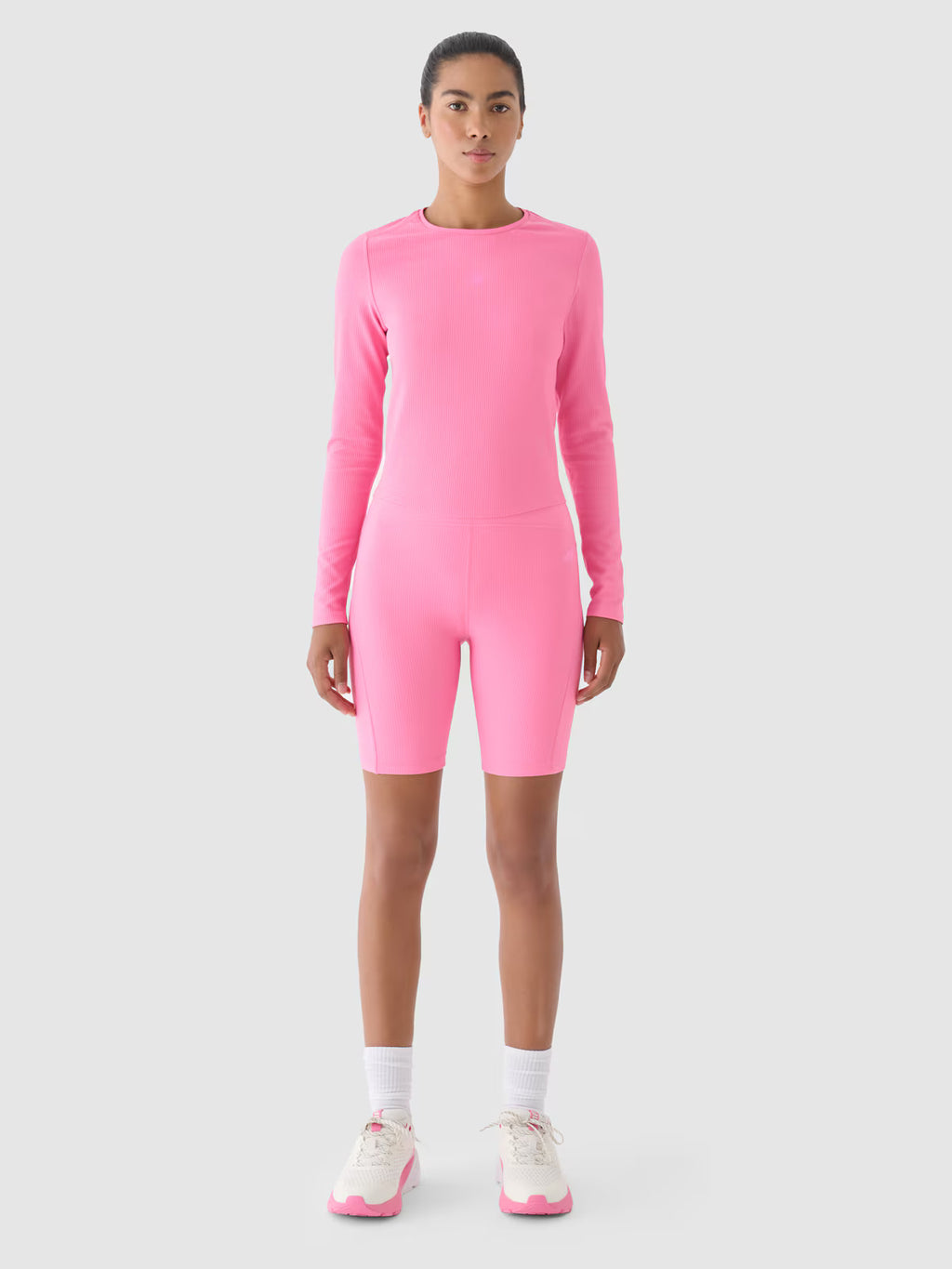 Legginsy krótkie treningowe damskie