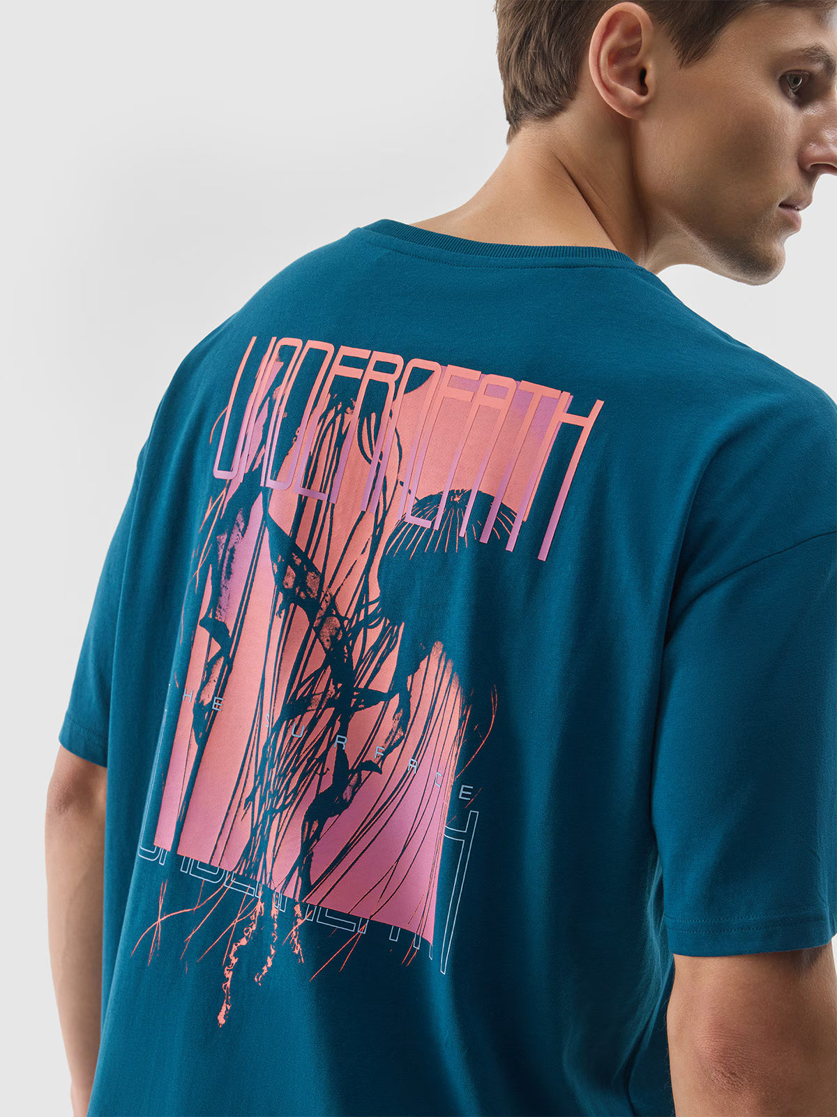 T-shirt z nadrukiem męski