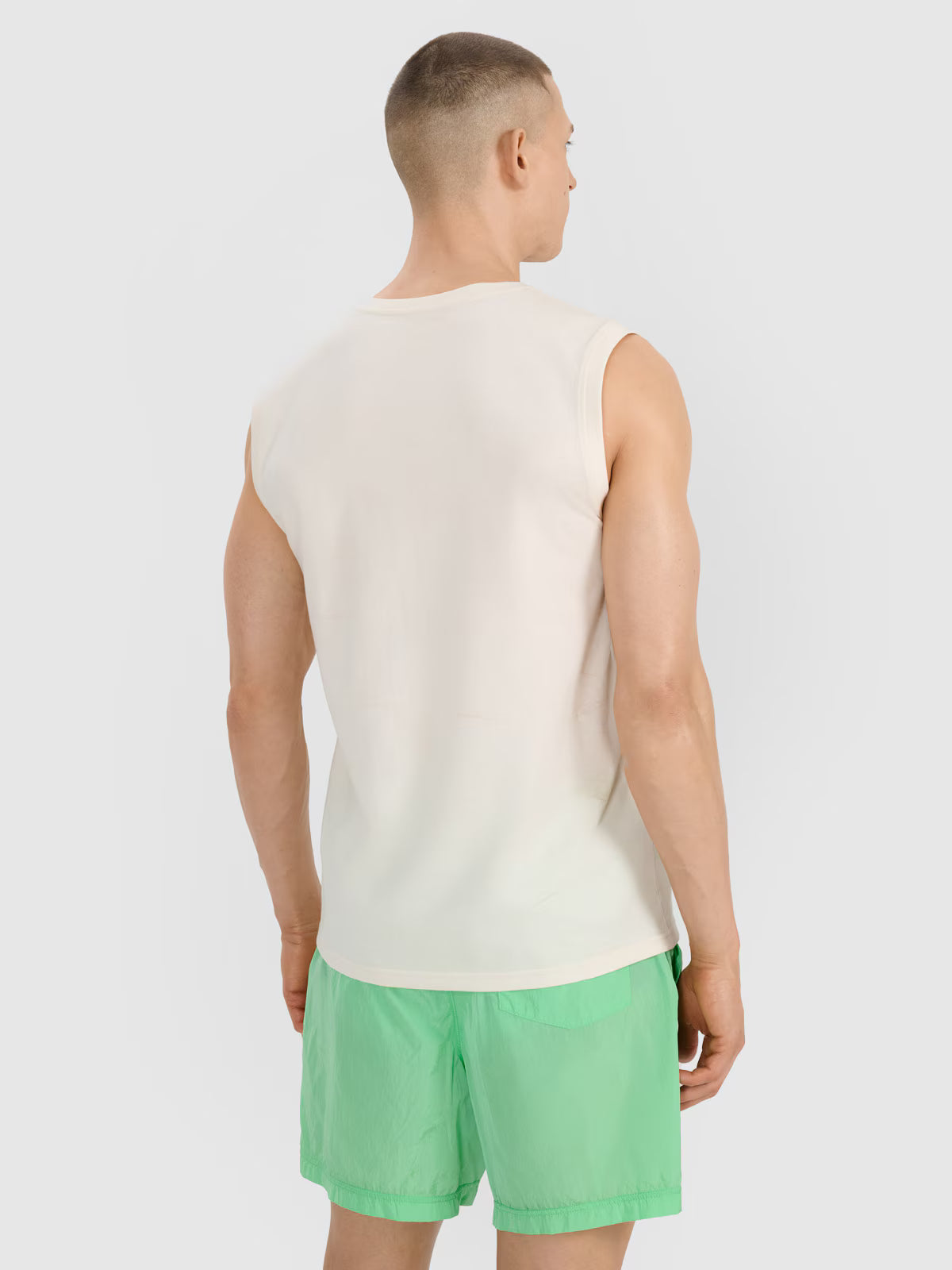 Tank top regular męski