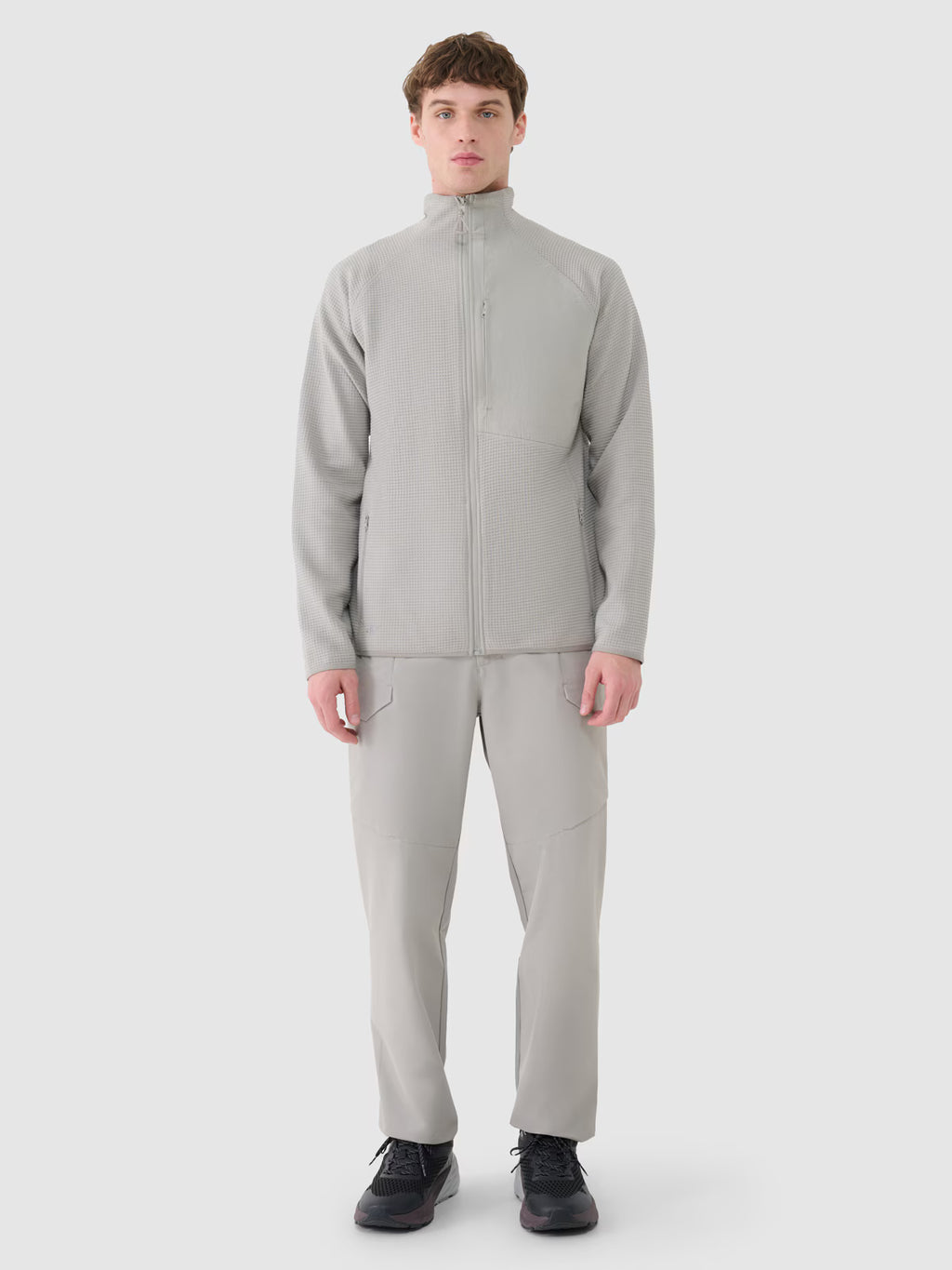 Bluza rozpinana bez kaptura męska