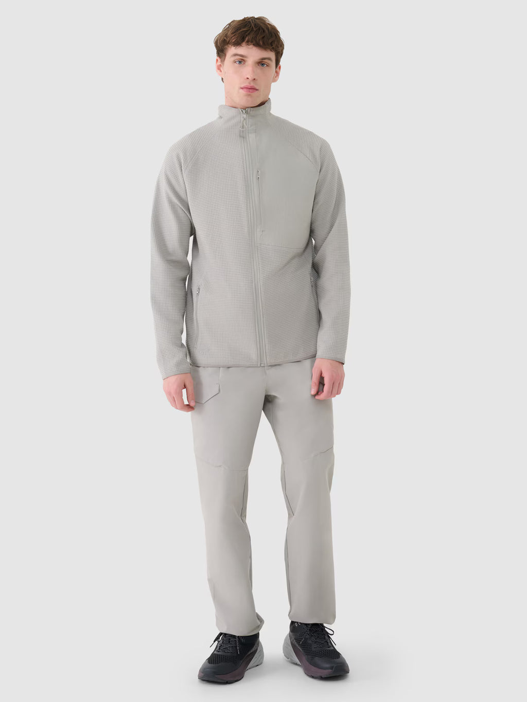 Bluza rozpinana bez kaptura męska