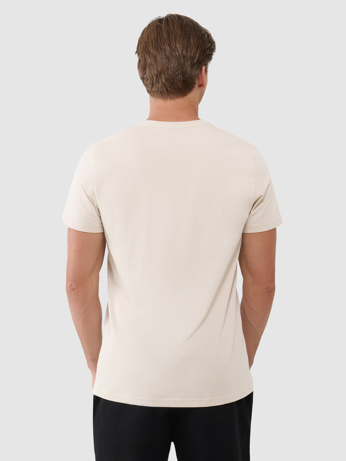 T-shirt regular z nadrukiem męski