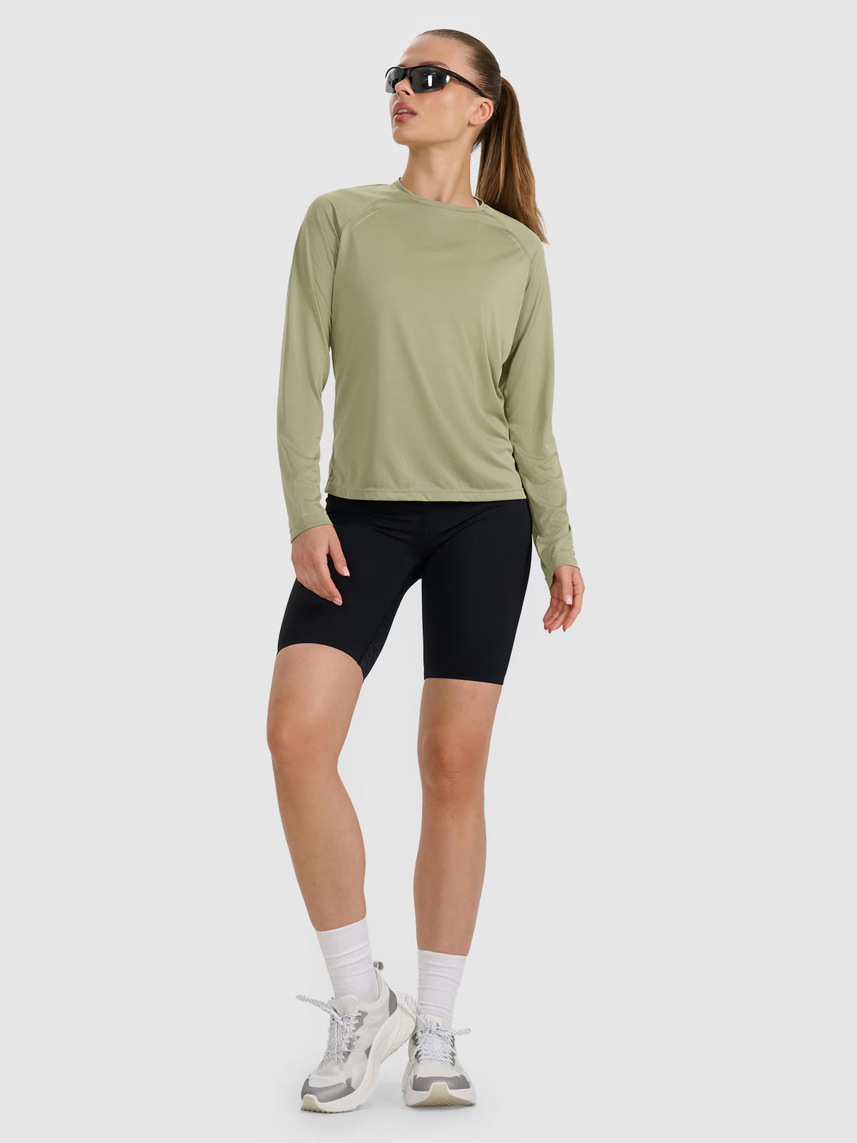 Longsleeve do biegania w terenie szybkoschnący damski