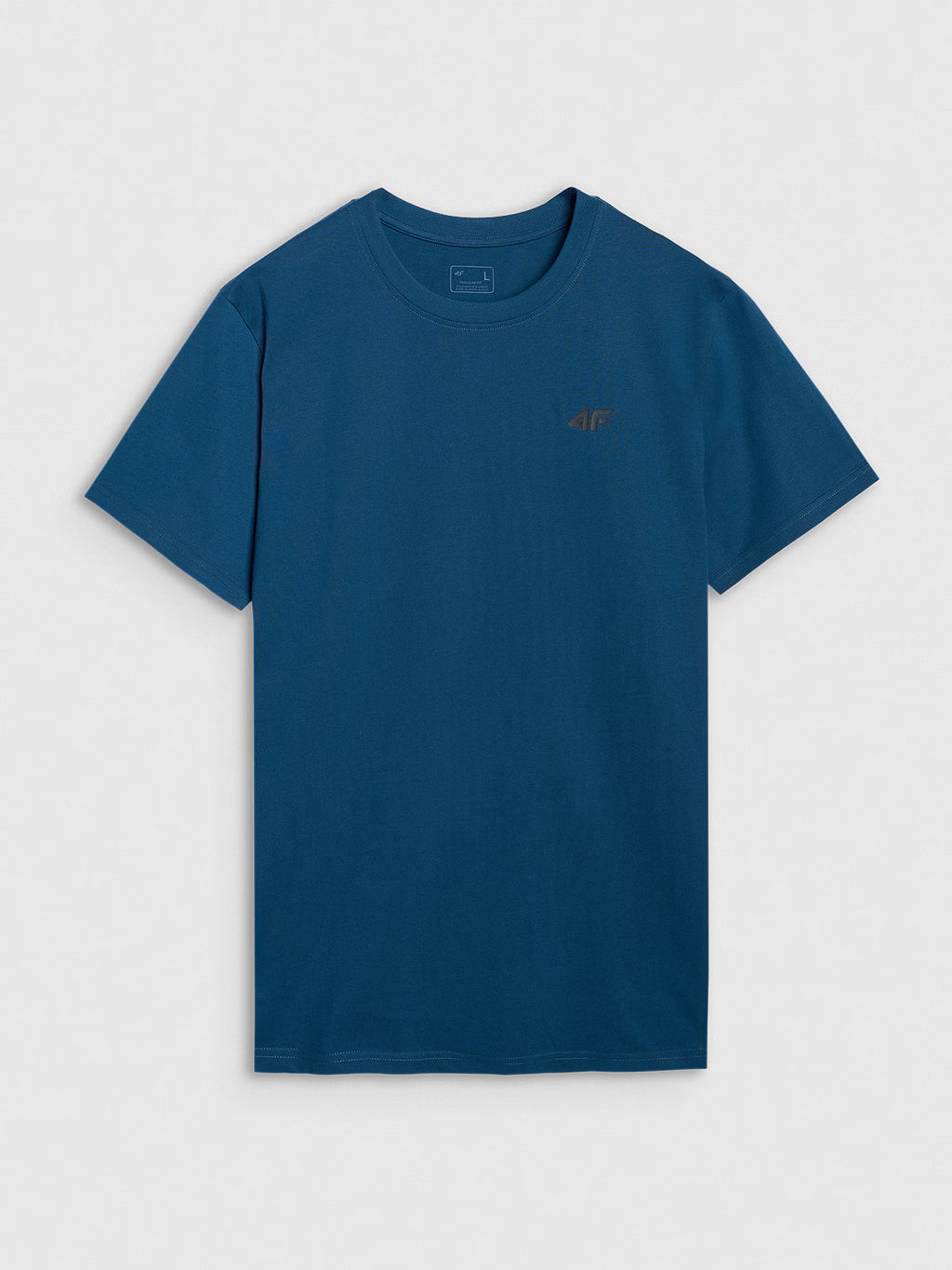 T-shirt regular gładki męski