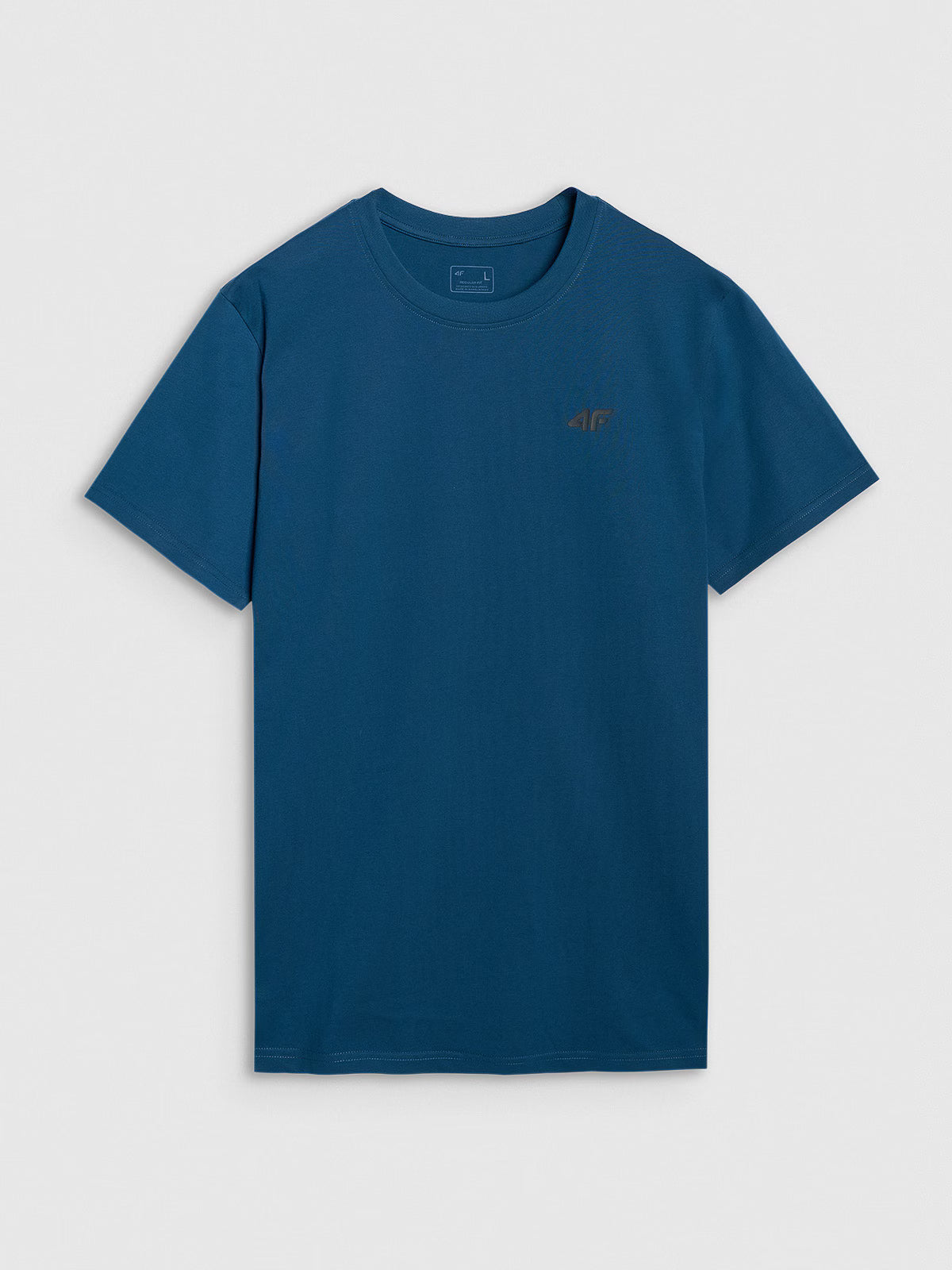 T-shirt regular gładki męski