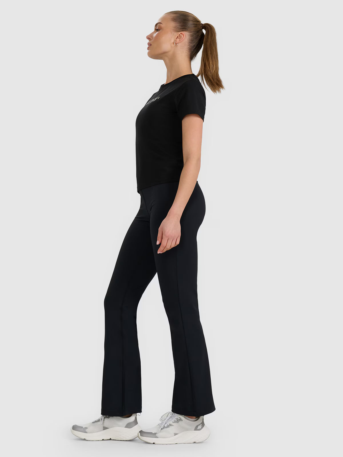 Legginsy z rozszerzanymi nogawkami damskie