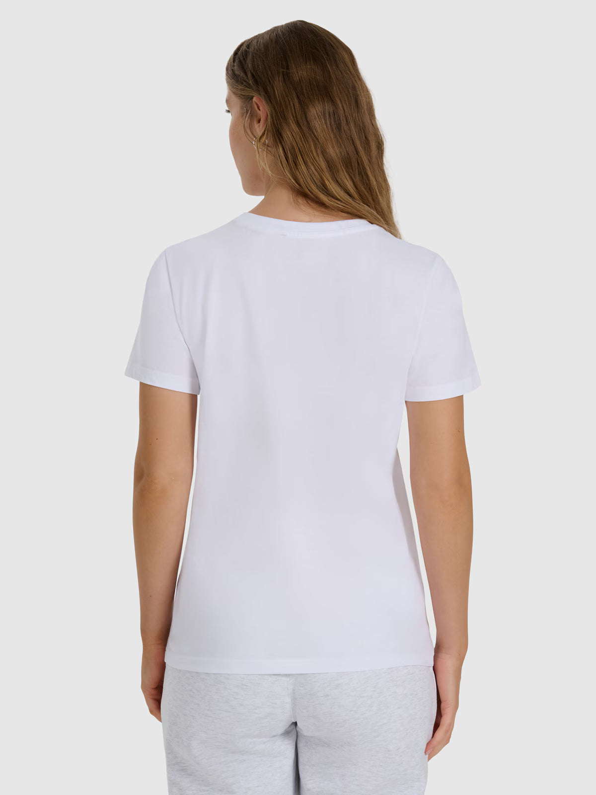 T-shirt regular gładki damski