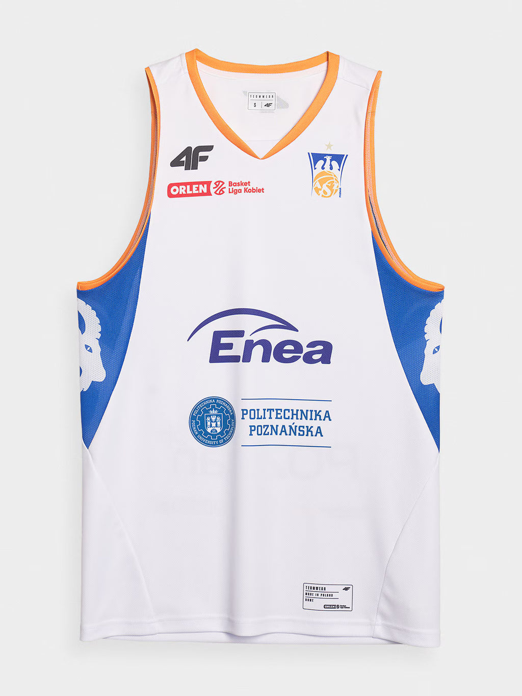 Koszulka meczowa replika wyjazdowa z sezonu 2024/25 damska 4F x Enea AZS Politechnika Poznań