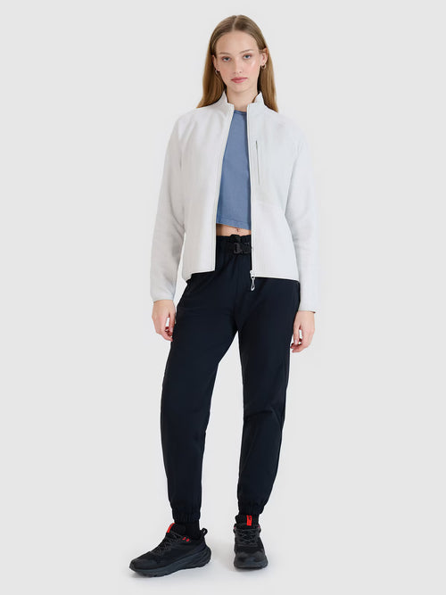 Bluza dresowa rozpinana bez kaptura damska