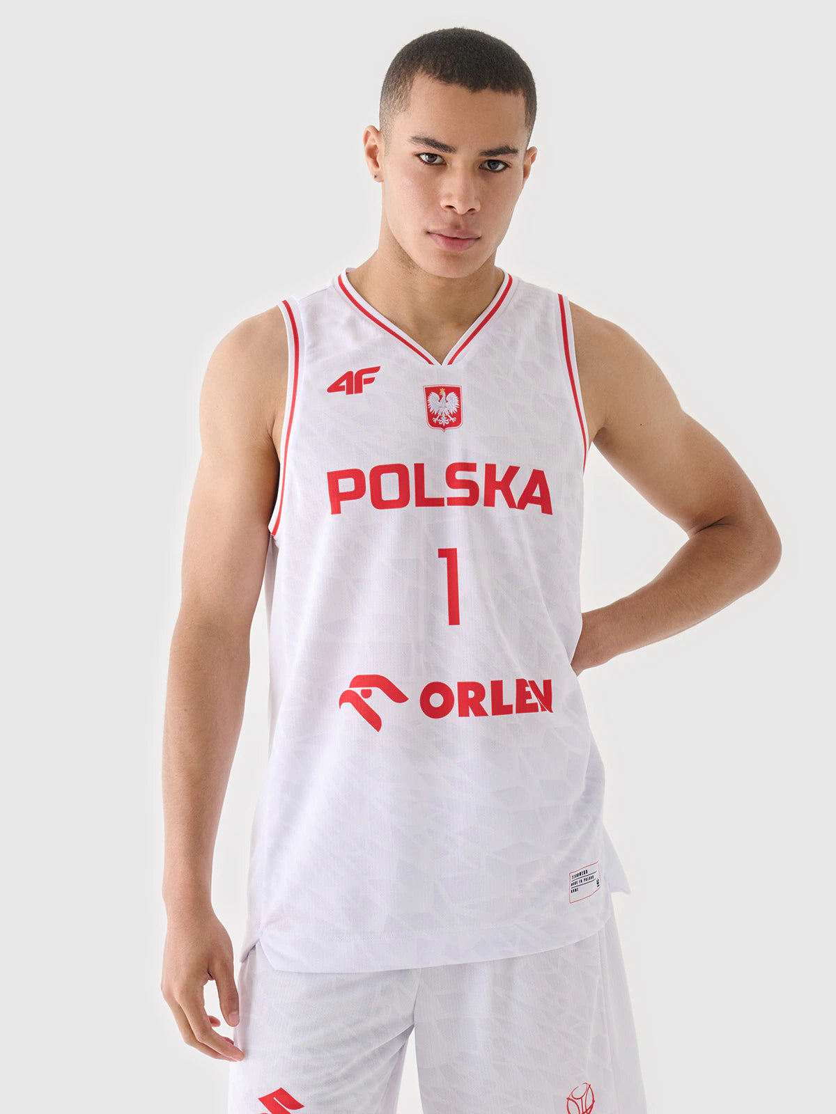 Koszulka reprezentacyjna męska 4F x PZKOSZ 2024 - SOCHAN