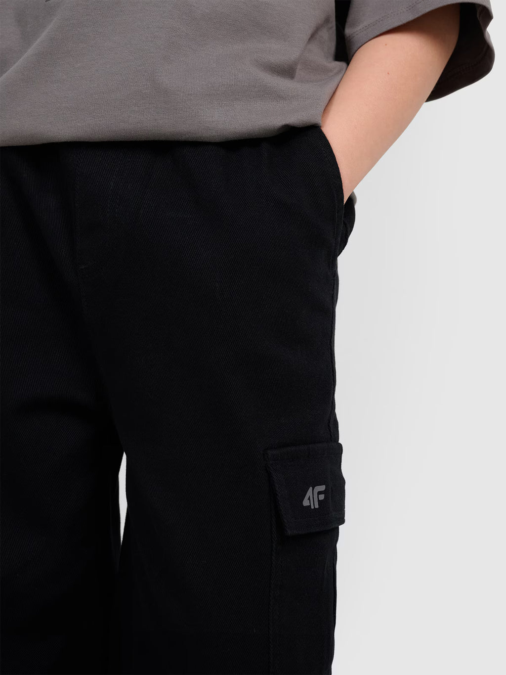 Spodnie casual cargo chłopięce