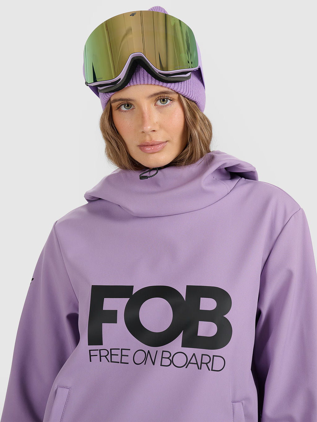 Kurtka snowboardowa z softshellu membrana 5000 damska