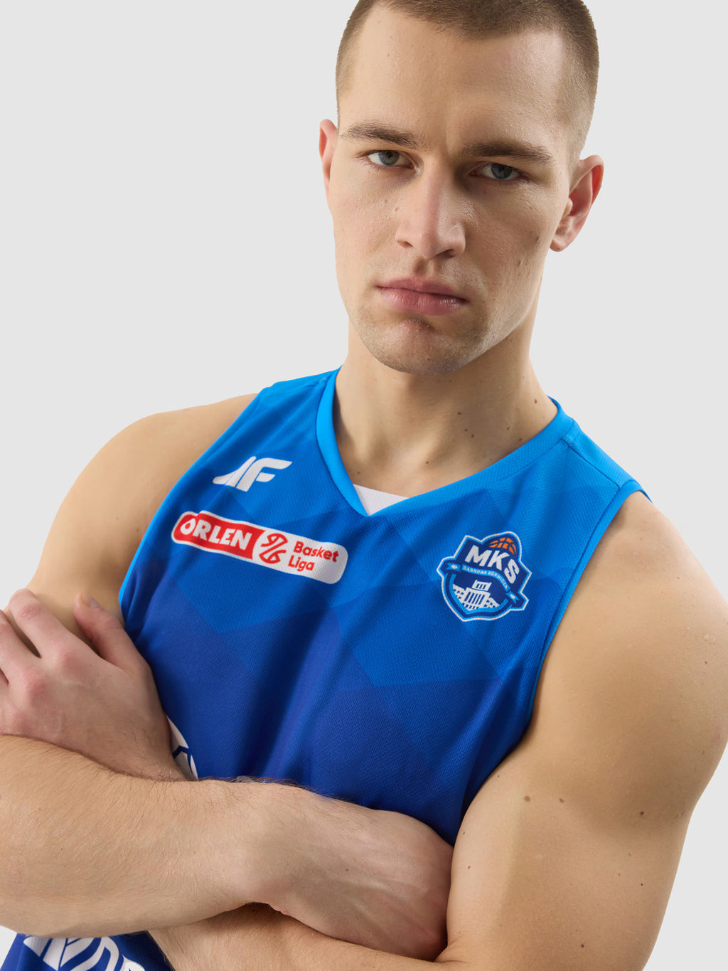 Tank top replika wyjazdowy z sezonu 2023/24 męski 4F x MKS Dąbrowa Górnicza