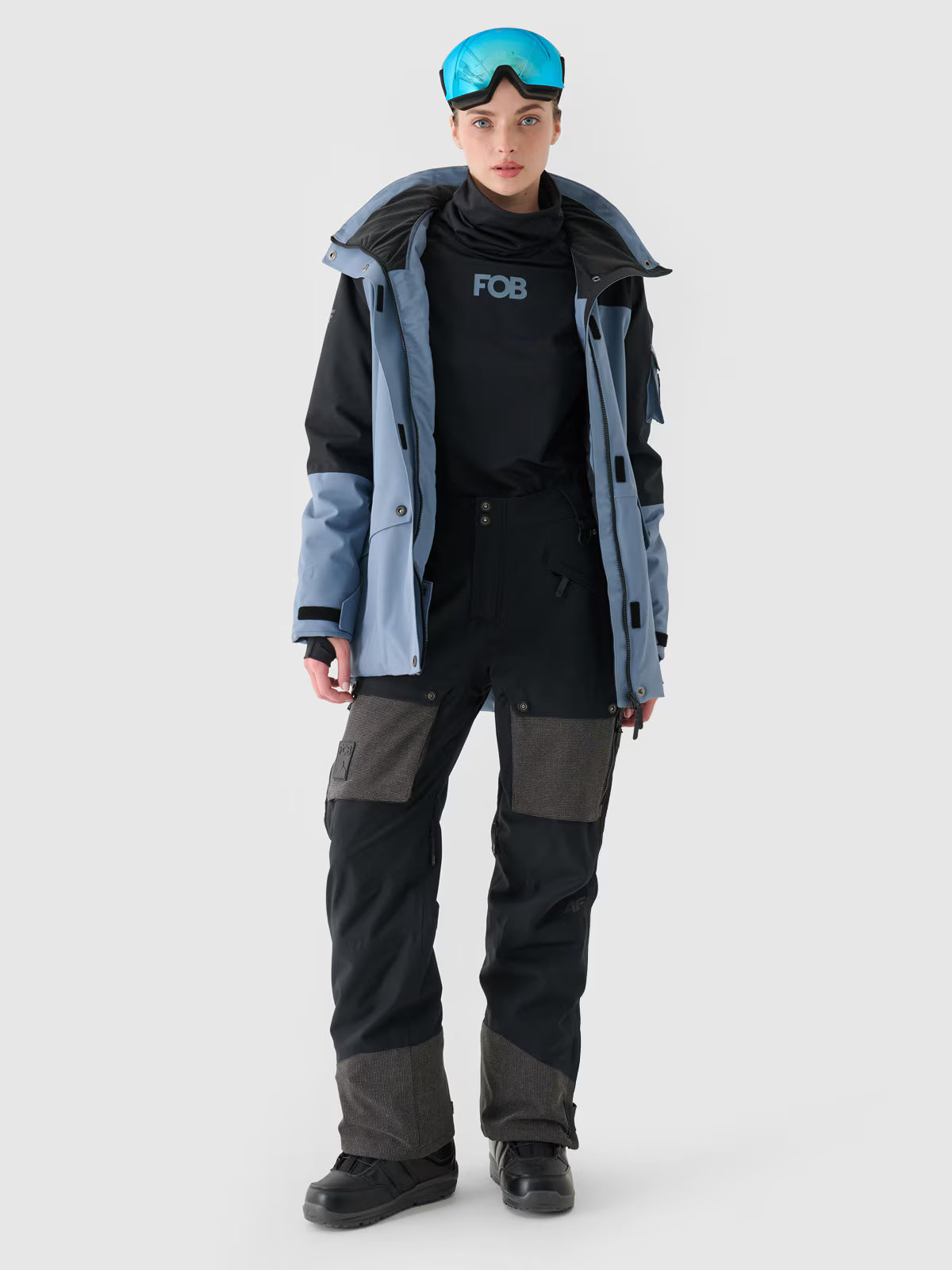 Kurtka snowboardowa membrana 10000 damska