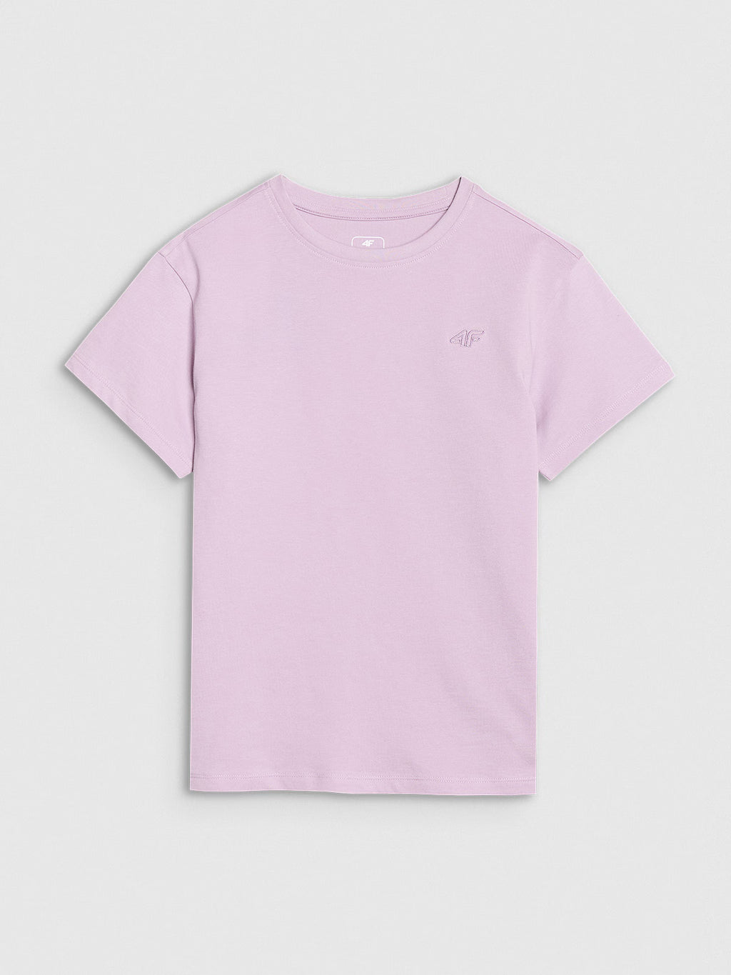 T-shirt oversize gładki dziewczęcy