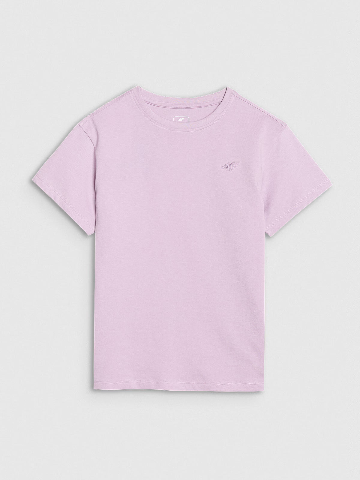 T-shirt oversize gładki dziewczęcy