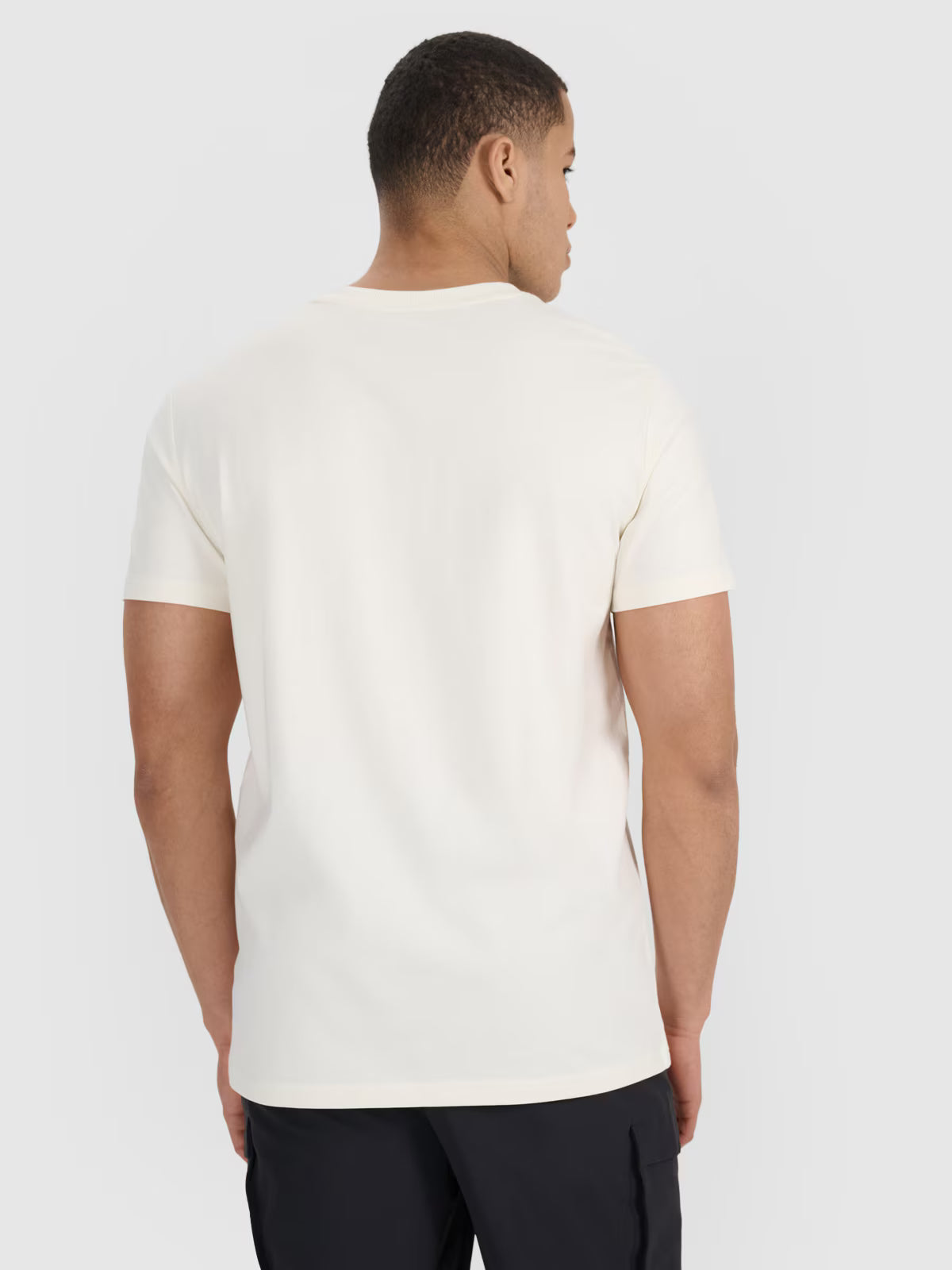 T-shirt regular z nadrukiem męski