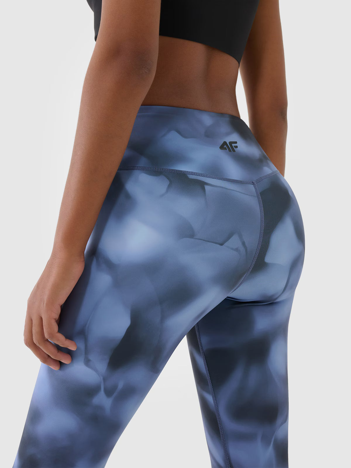 Legginsy treningowe z wysokim stanem damskie